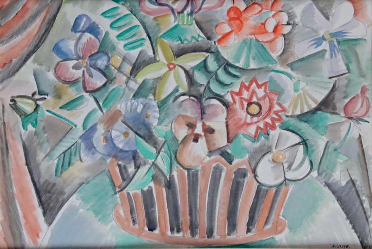 BASKET OF FLOWERS by André Lhote