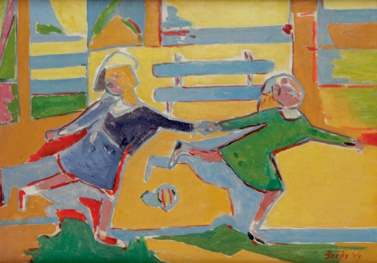 CHILDREN PLAYING by Francisco Bores