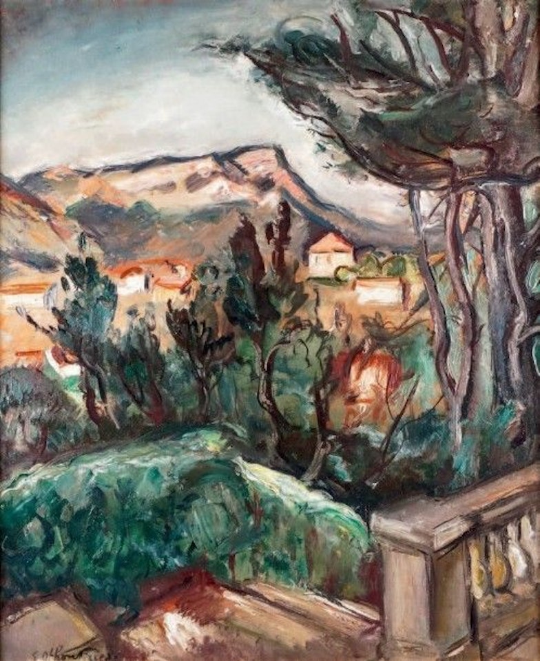 MONT COUDON IN TOULON by Othon Friesz