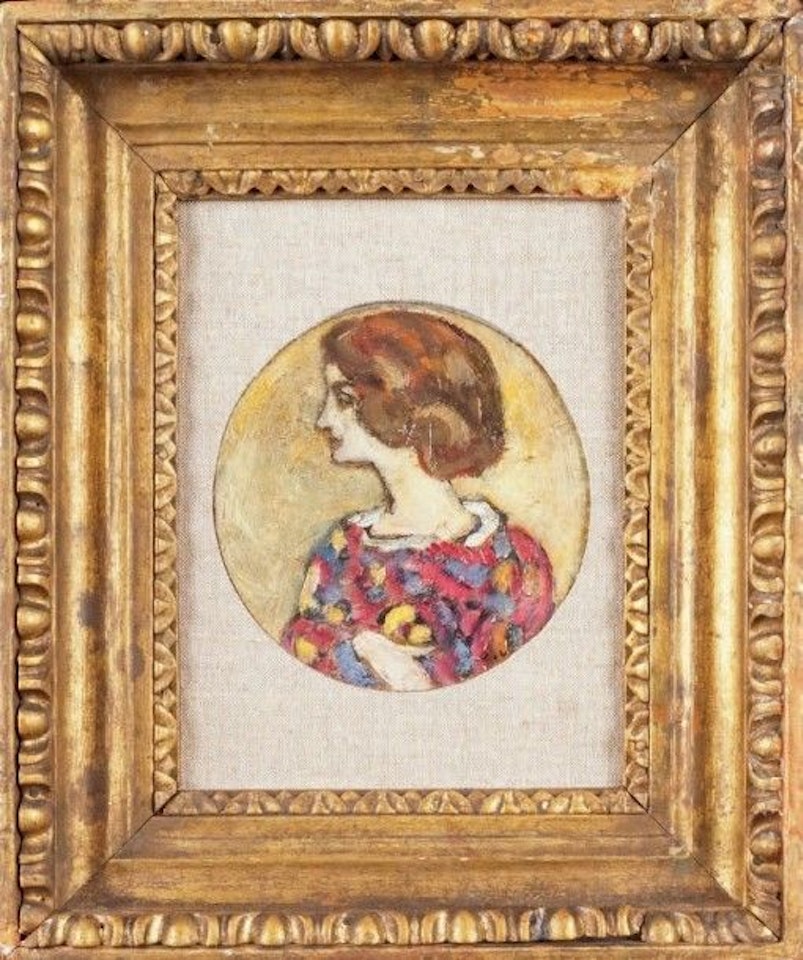 PORTRAIT OF A WOMAN by Louis Valtat