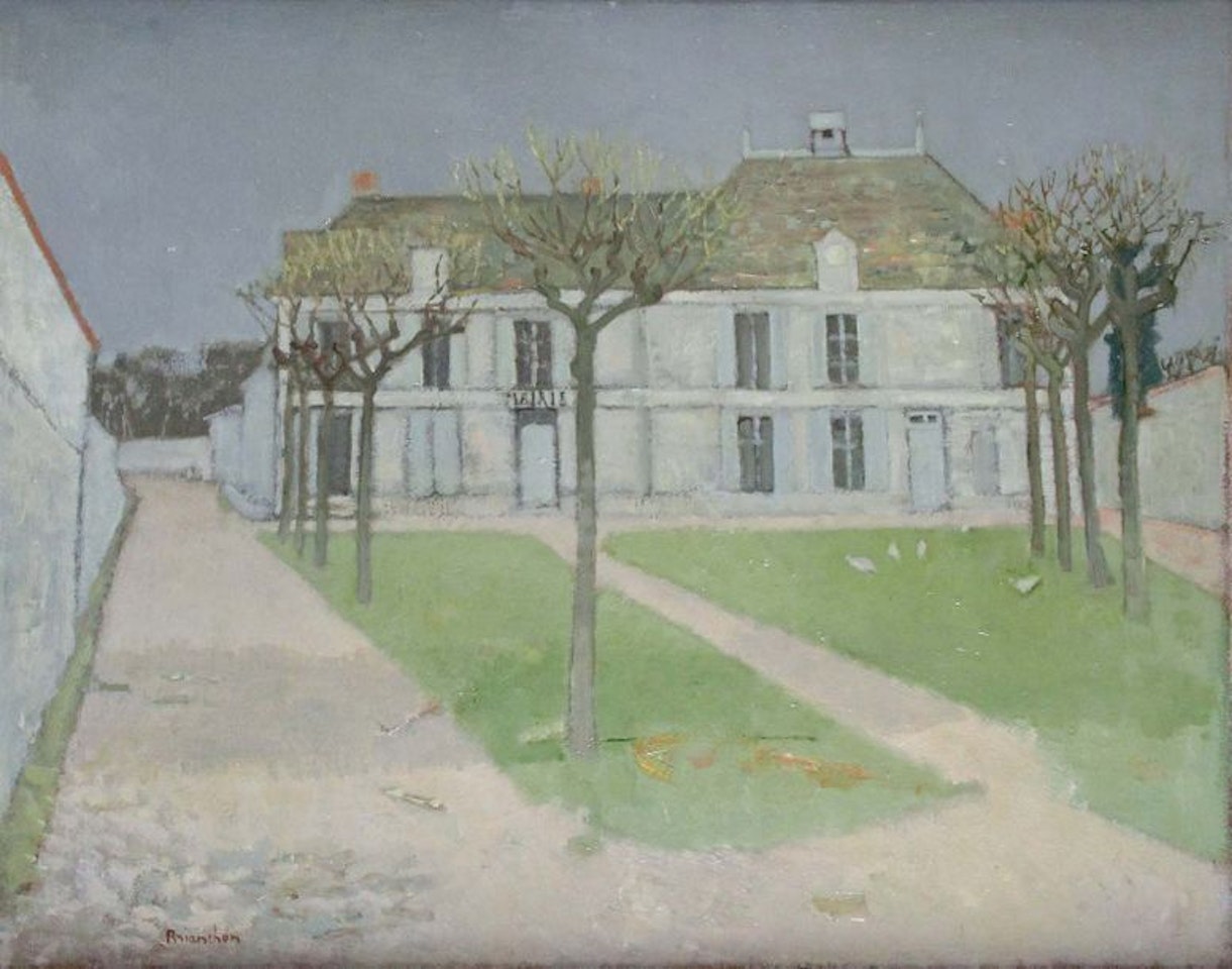 Gambais town hall in Yvelines by Maurice Brianchon