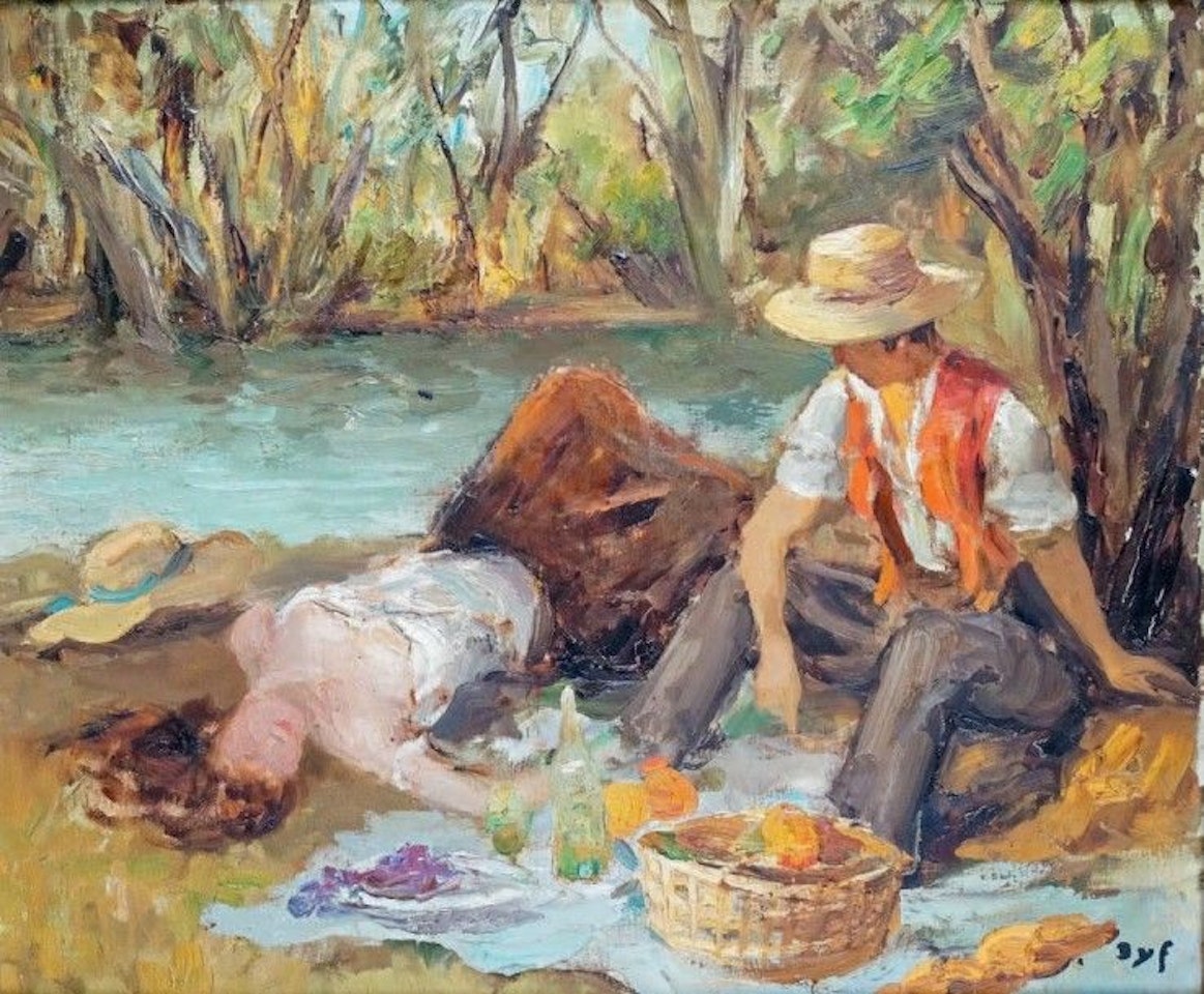 LA SIESTE by Marcel Dyf