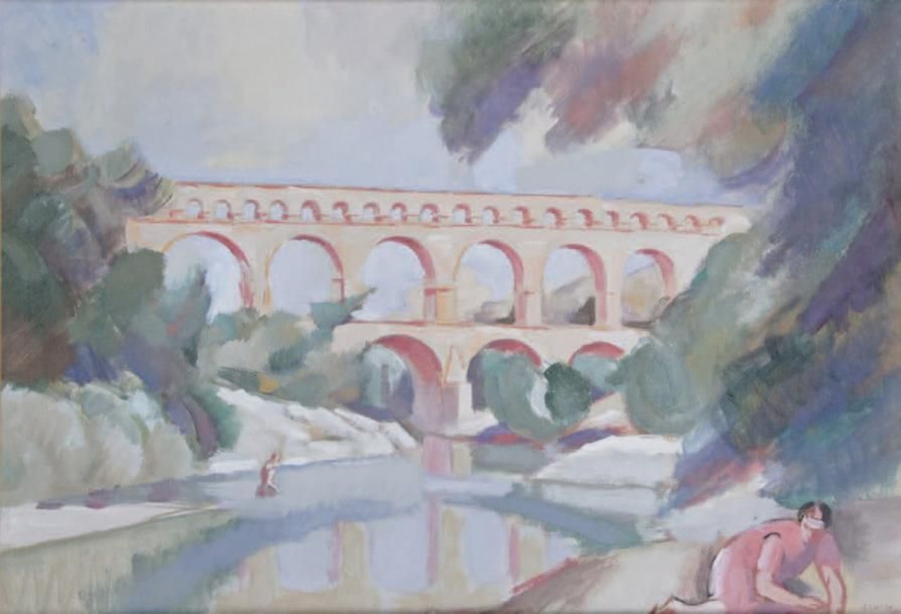 THE GARD BRIDGE by André Lhote