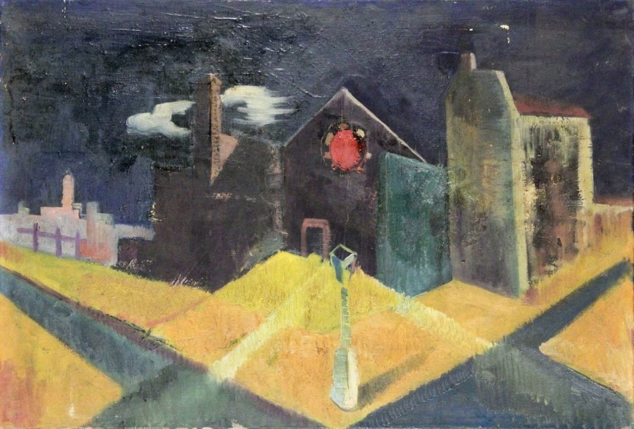 THE STREET LIGHT by French School