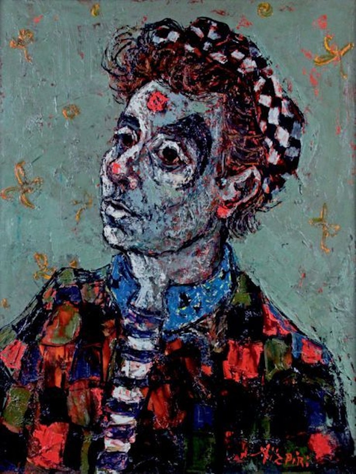 THE BLUE CLOWN by Paul Aizpiri