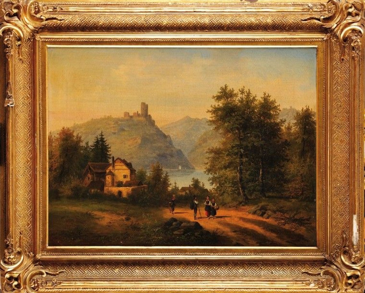 Meeting at the exit of the village by German School