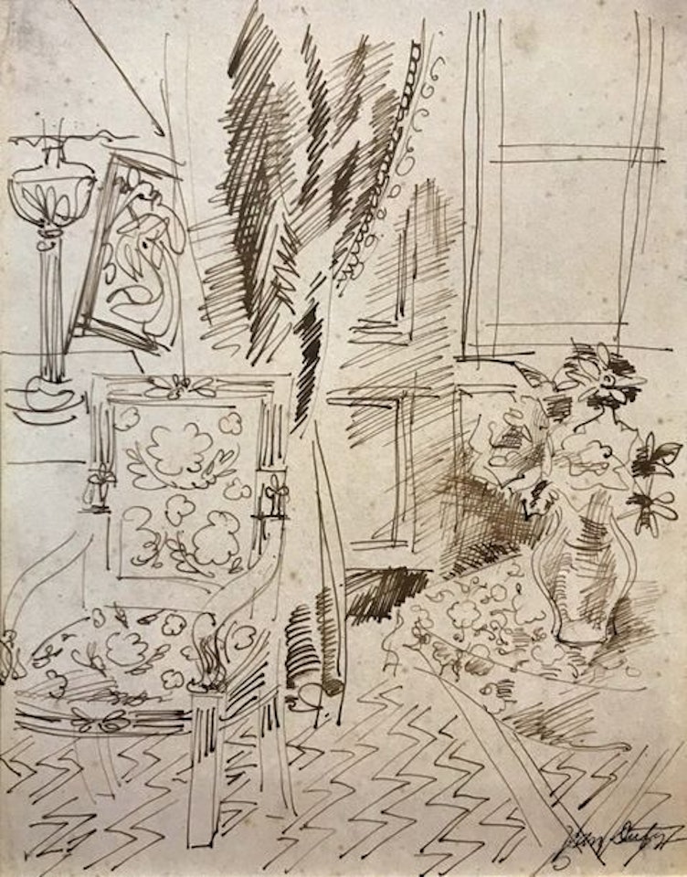 Interior by Jean Dufy