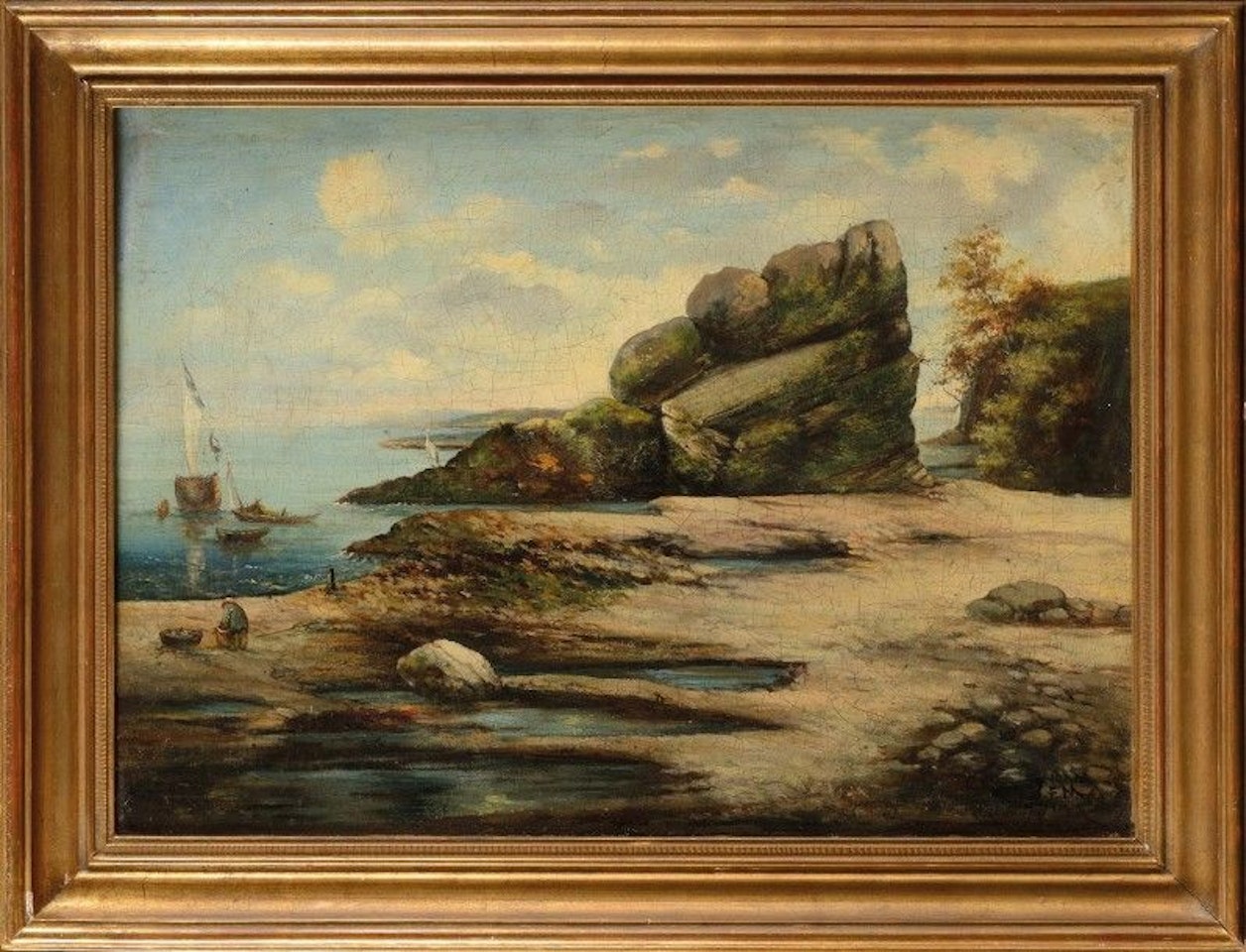 Bord de mer by French School