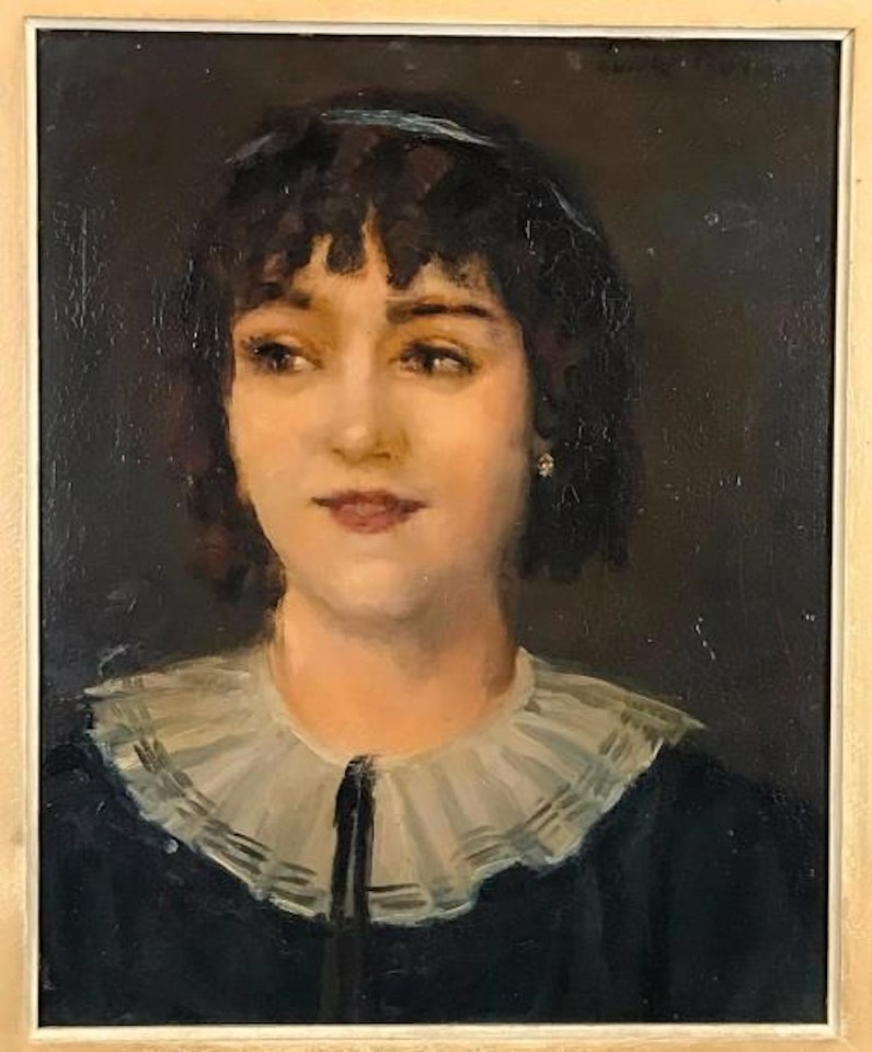 Portrait d"Andréa Cuny by Emile Bernard