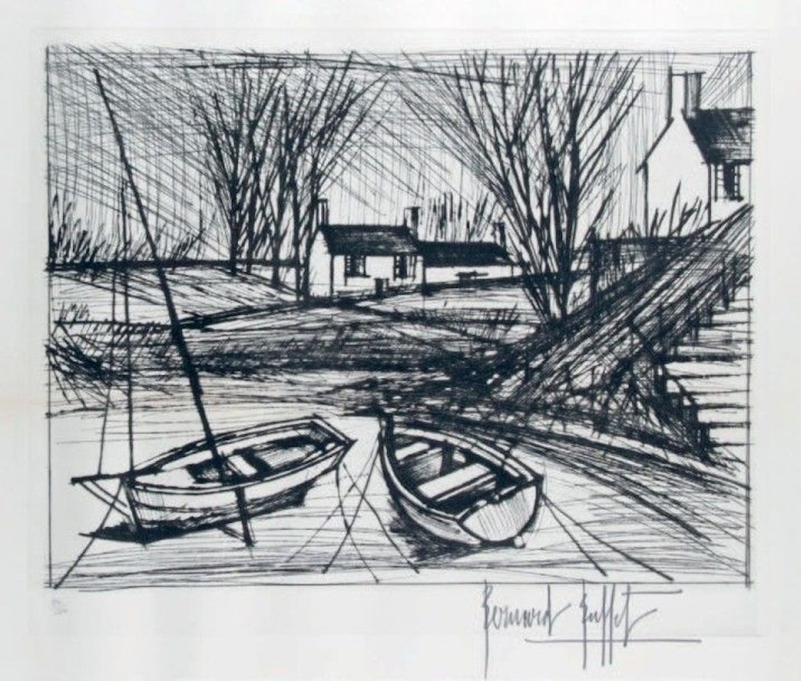 AROUND THE NEW BRIDGES by Bernard Buffet