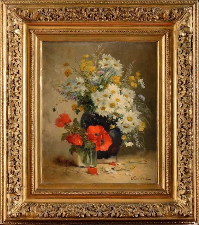 Still lifes with bouquets by French School