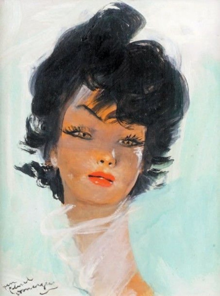 PORTRAIT OF PASSY by Jean Gabriel Domergue