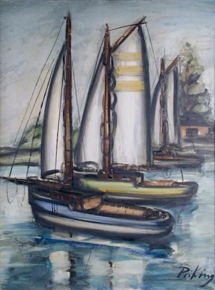 FISHING BOATS by Franz Priking