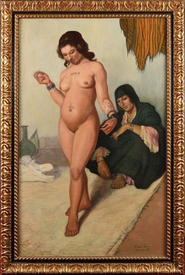 Orientale Nue, Le Caire by Emile Bernard