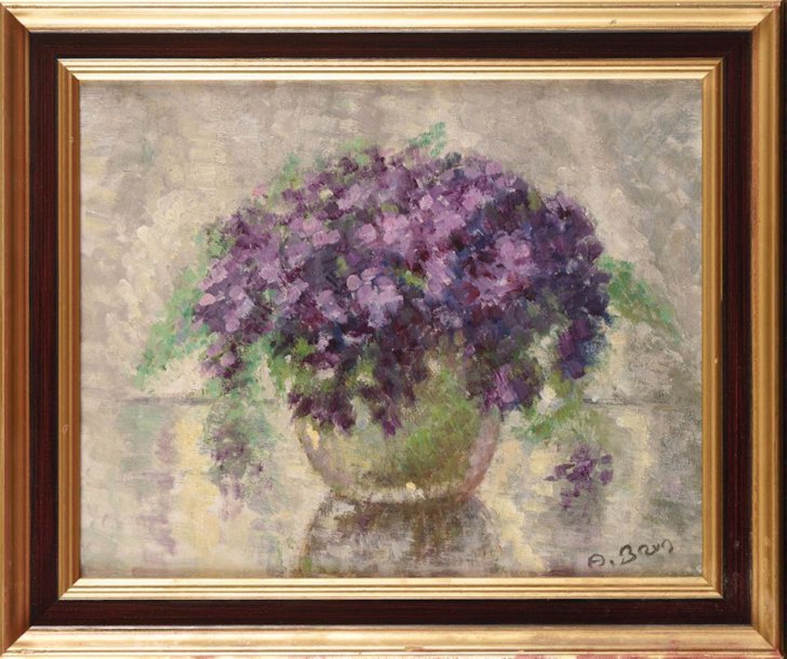 Bouquet of Lilacs by French School