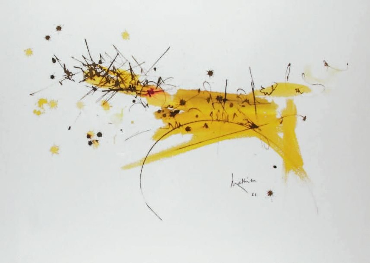 COMPOSITION by Georges Mathieu