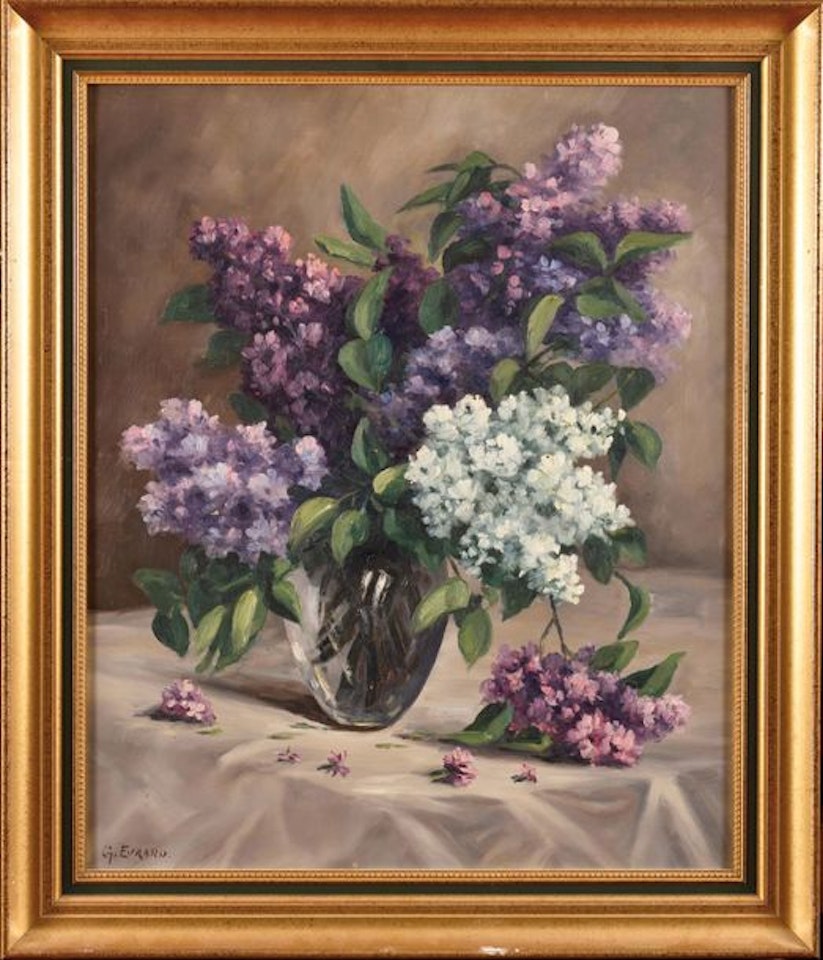 Still life with bouquet by French School