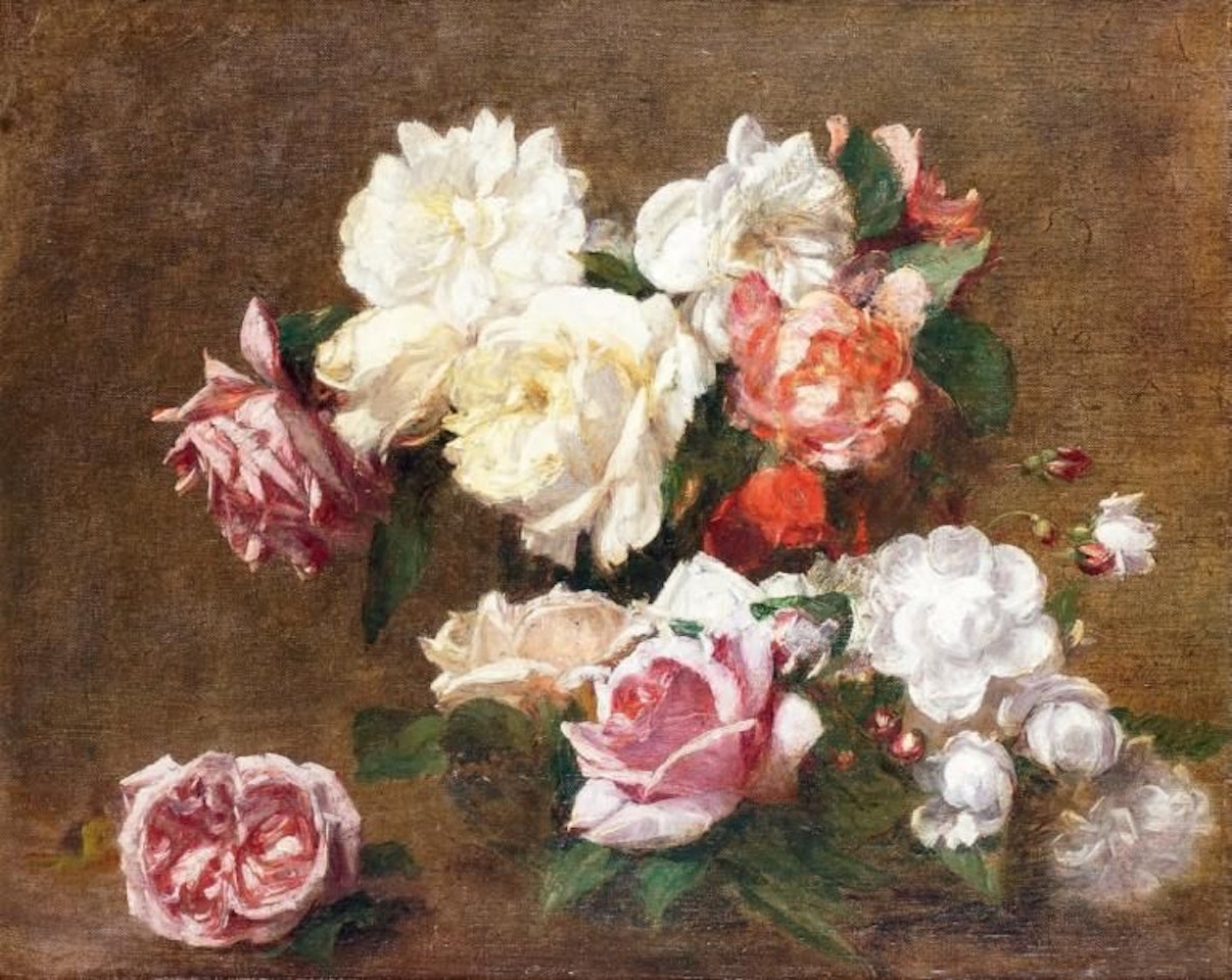 LES ROSES by Victoria Fantin-Latour