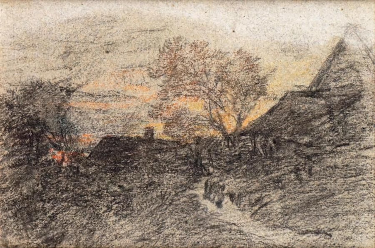 HAMLET IN NORMANDY by Eugène Boudin
