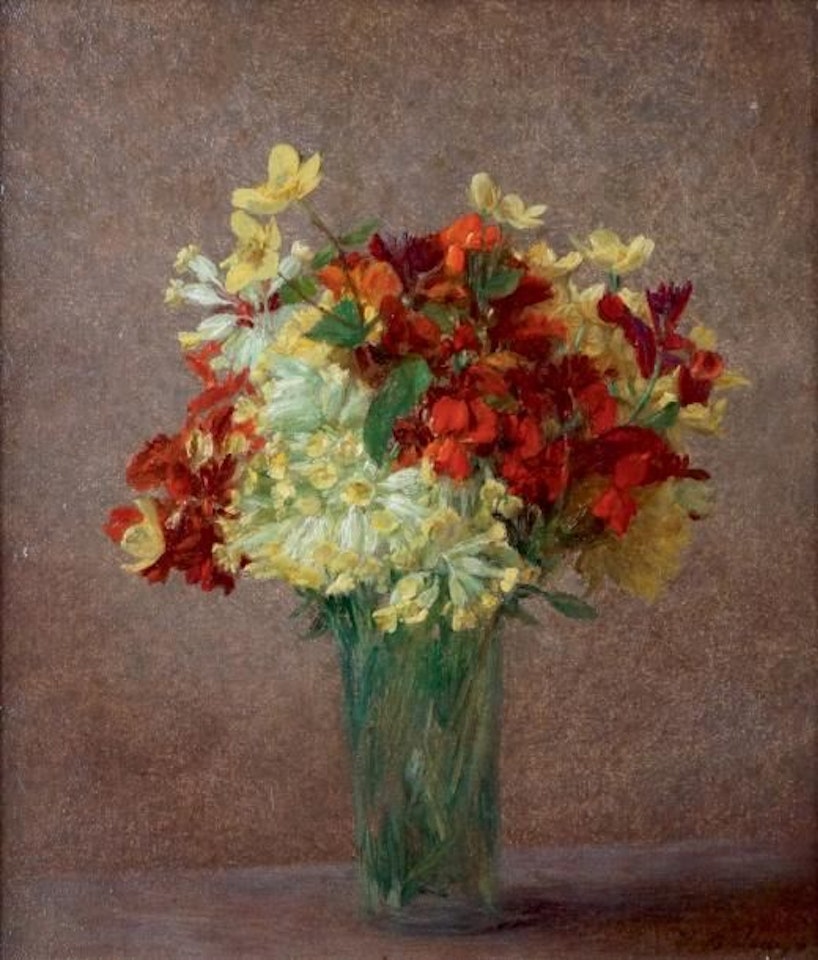 VASE OF FLOWERS by Victoria Fantin-Latour