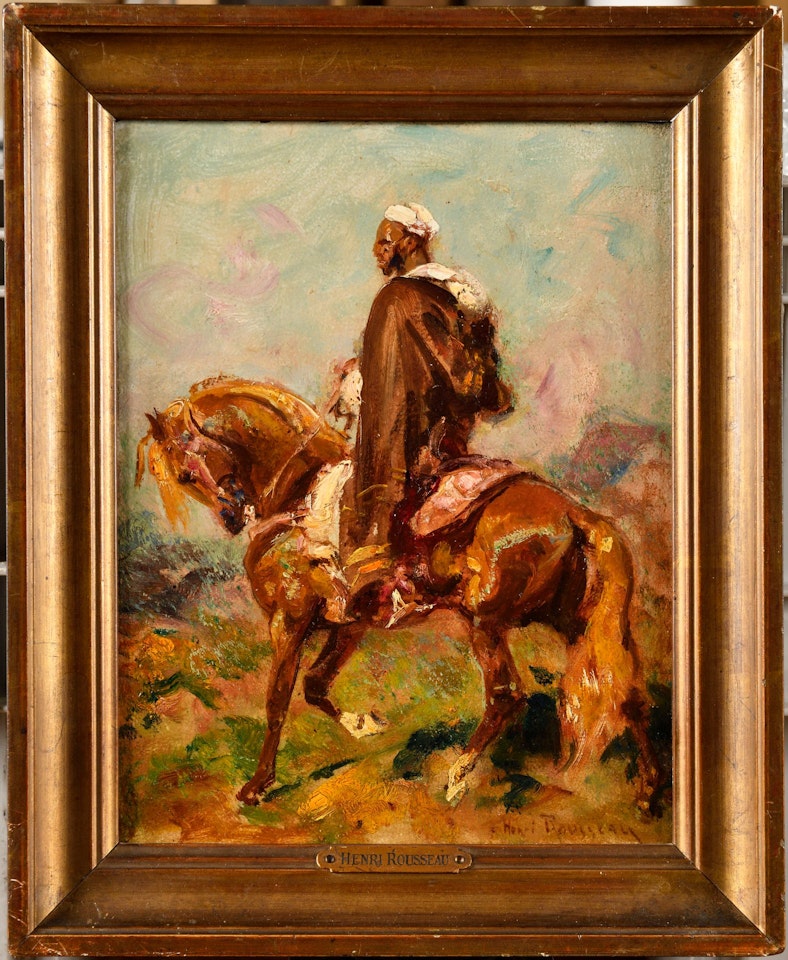 Arab rider by Henri Émilien Rousseau