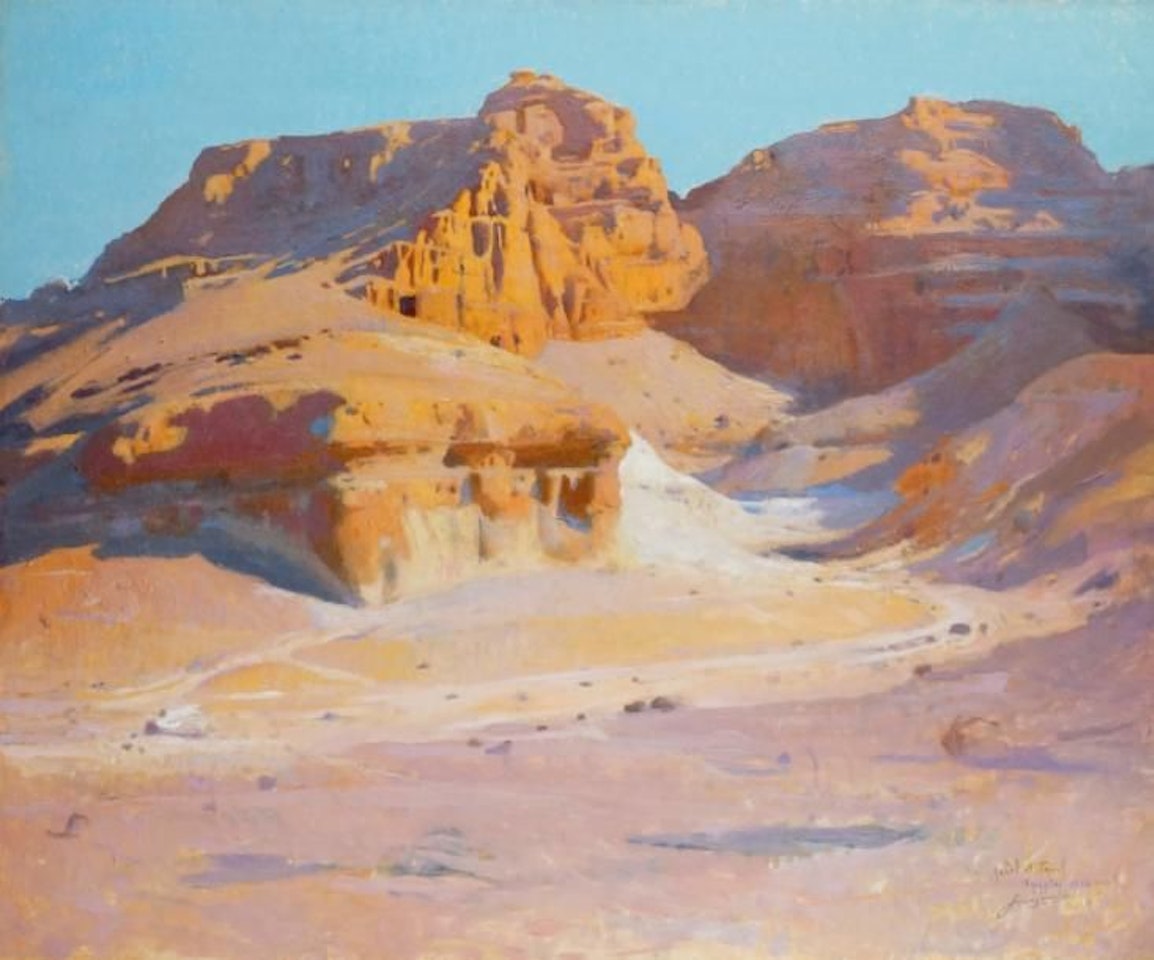 THE MORNING IN GEBEL AND TERIF by Jacques Majorelle