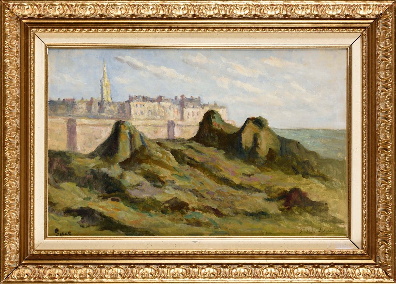 Saint-Malo, les Remparts by Maximilien Luce