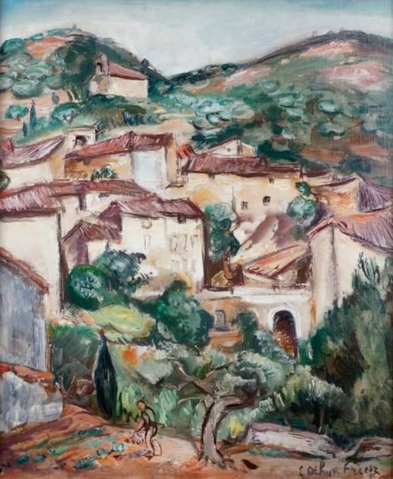 VILLAGE DE PROVENCE by Othon Friesz