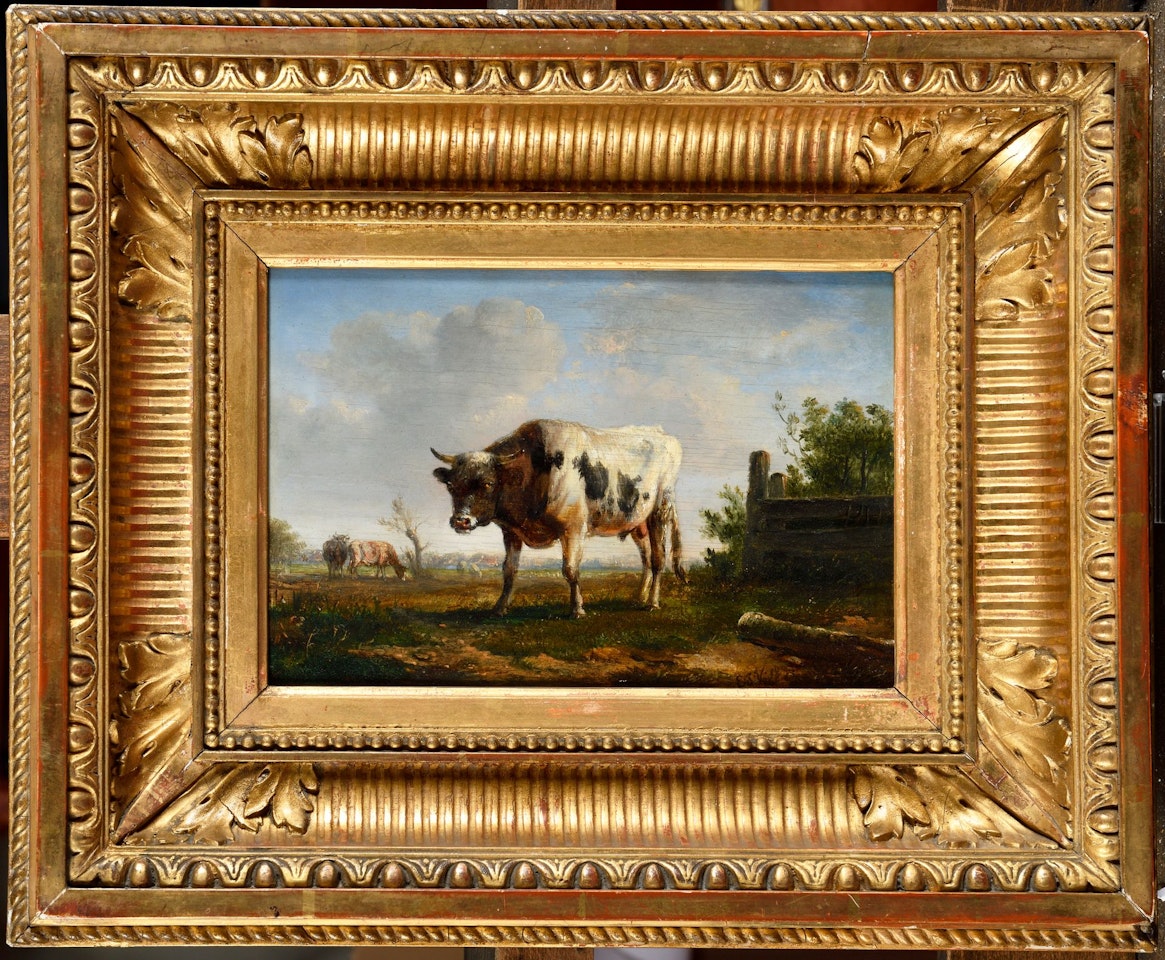 The Bull by Eugène Joseph Verboeckhoven