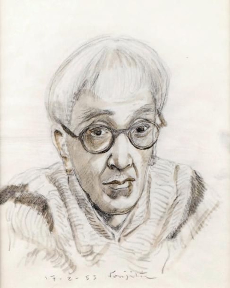 SELF-PORTRAIT by Leonard Tsuguharu Foujita