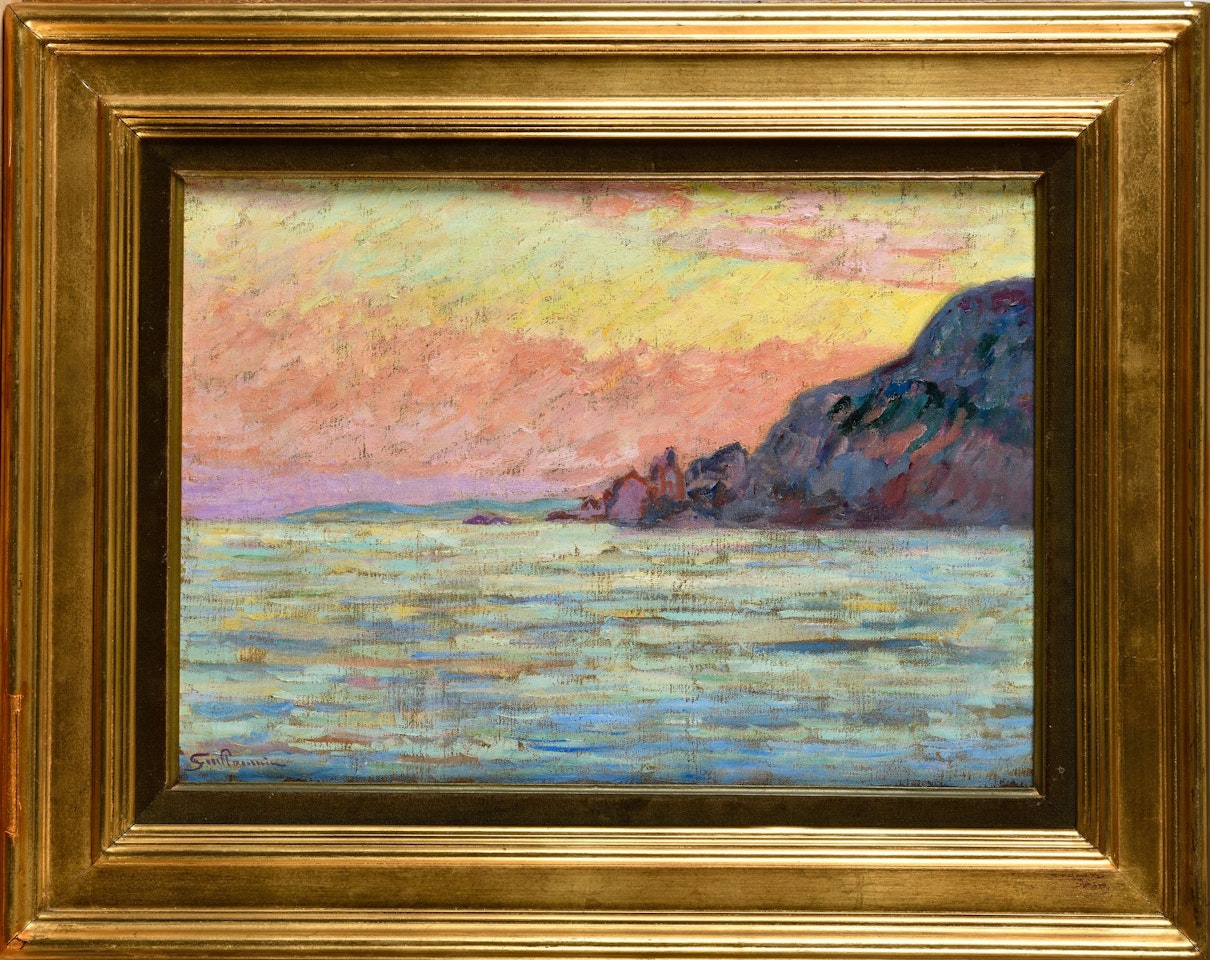The Point of Dramont, Saint-Raphaël by Armand Guillaumin
