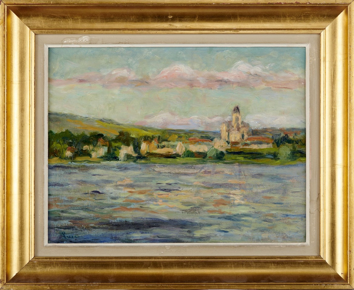 Vétheuil by Maximilien Luce