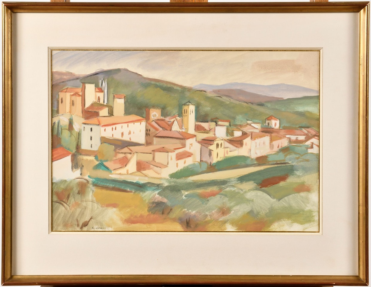 Vue d"Aups by André Lhote