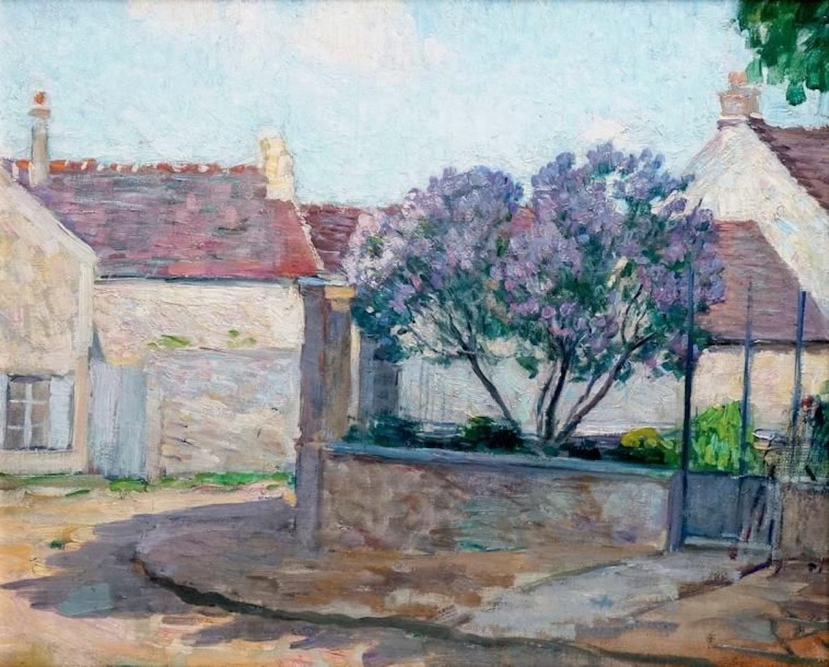 SMALL VILLAGE OF ANJOU by Henri Lebasque