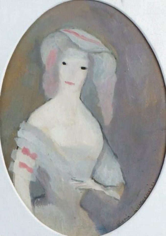 PORTRAIT OF YOUNG WOMAN by Marie Laurencin