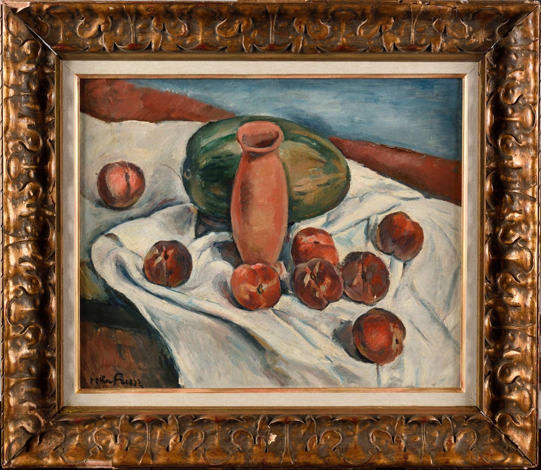 Still life with fruit by Othon Friesz