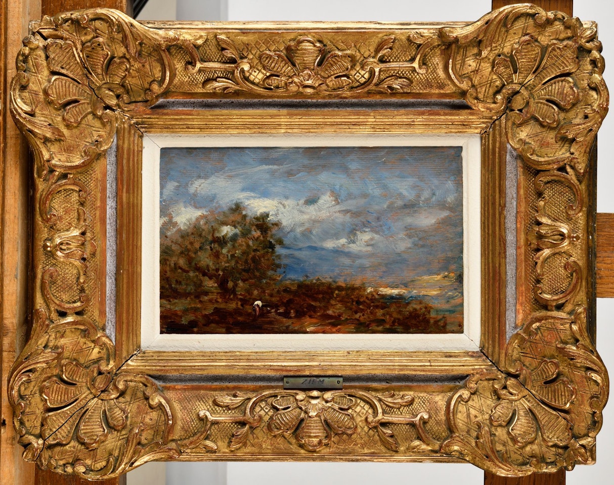 Saint-Laurent-du-Var by Félix Ziem