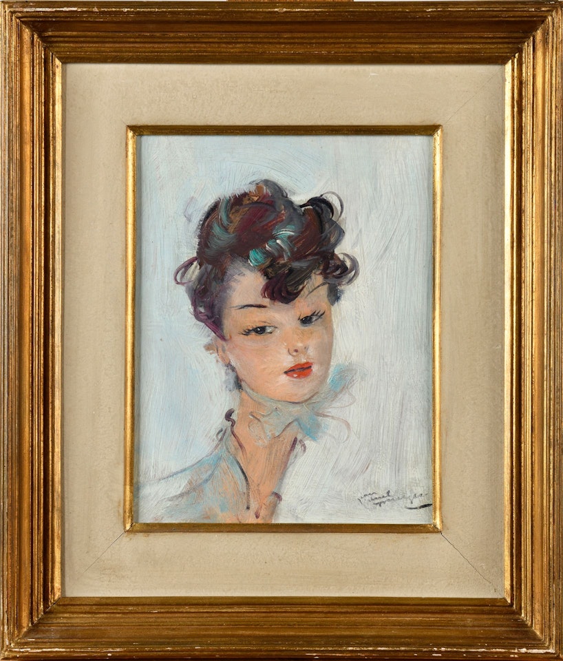 Portrait de Nane by Jean Gabriel Domergue