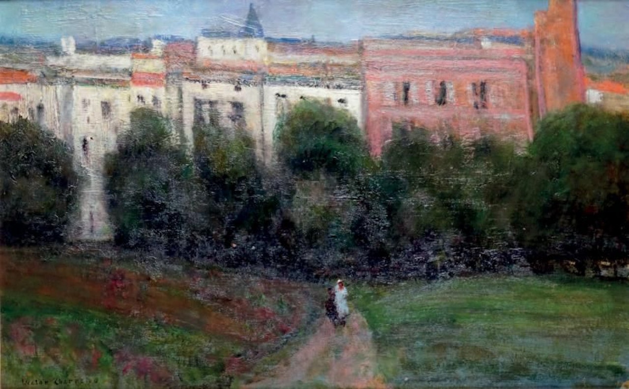 SHADOW AND SUN IN THE SOUTH OF SPAIN by Victor Charreton