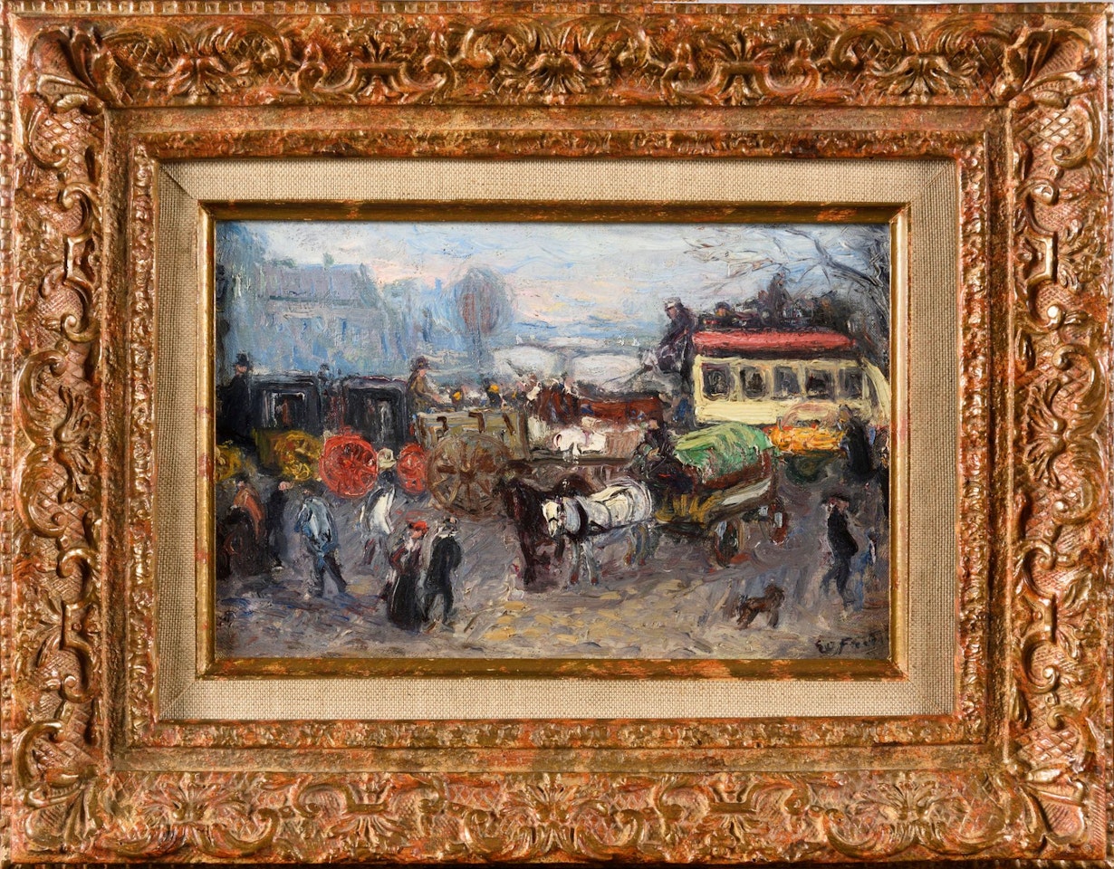 The Omnibus, Paris le Pont-Neuf by Othon Friesz