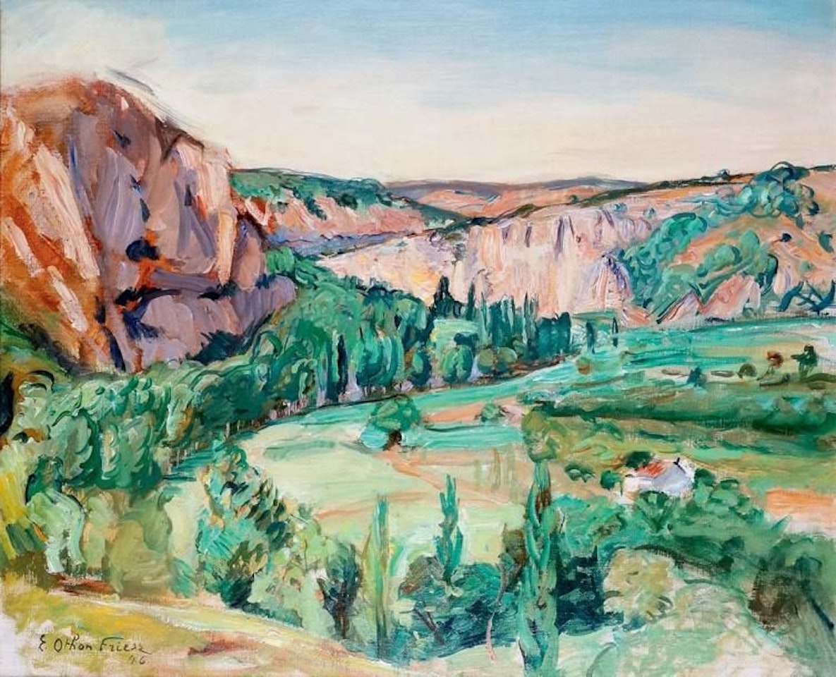 MOUNTAIN LANDSCAPE by Othon Friesz
