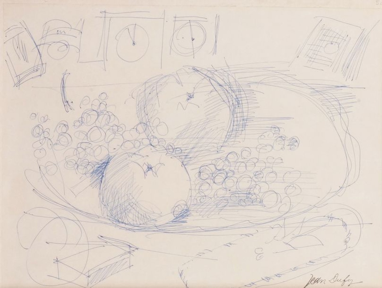 LA COUPE DE FRUITS by Jean Dufy