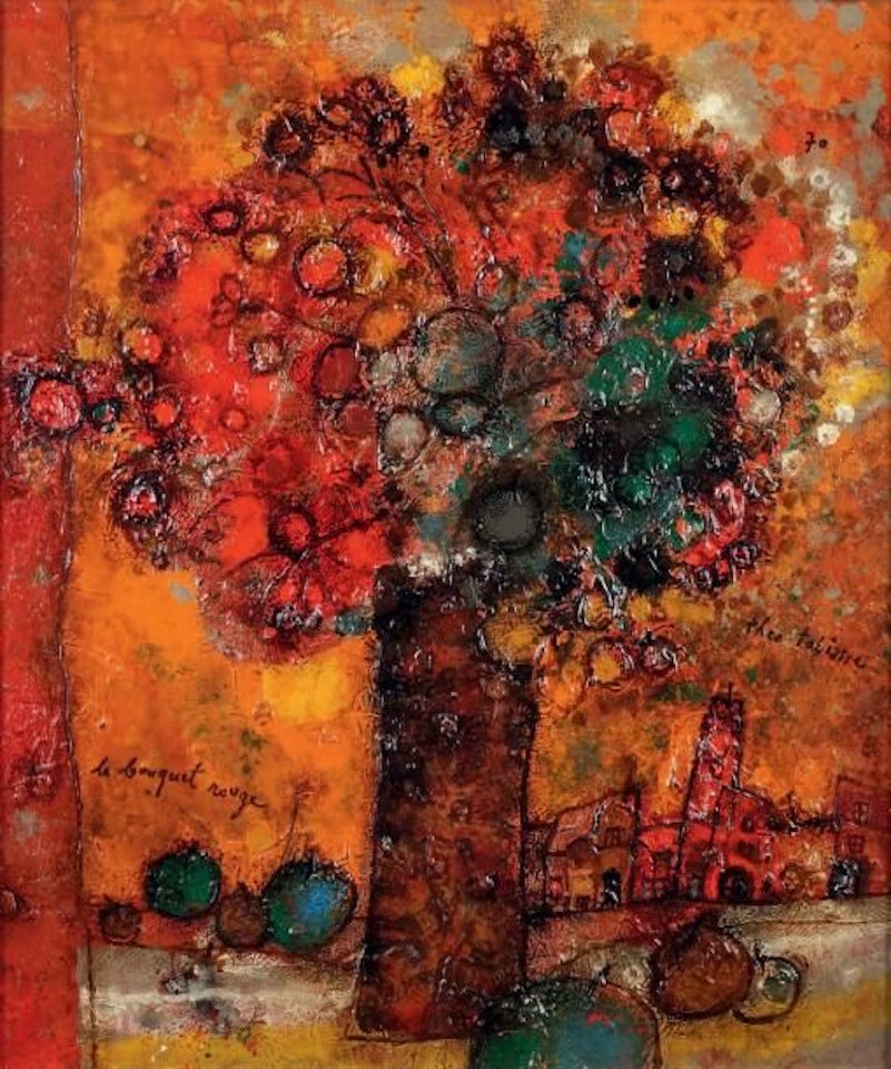 LE BOUQUET ROUGE by Théo Tobiasse