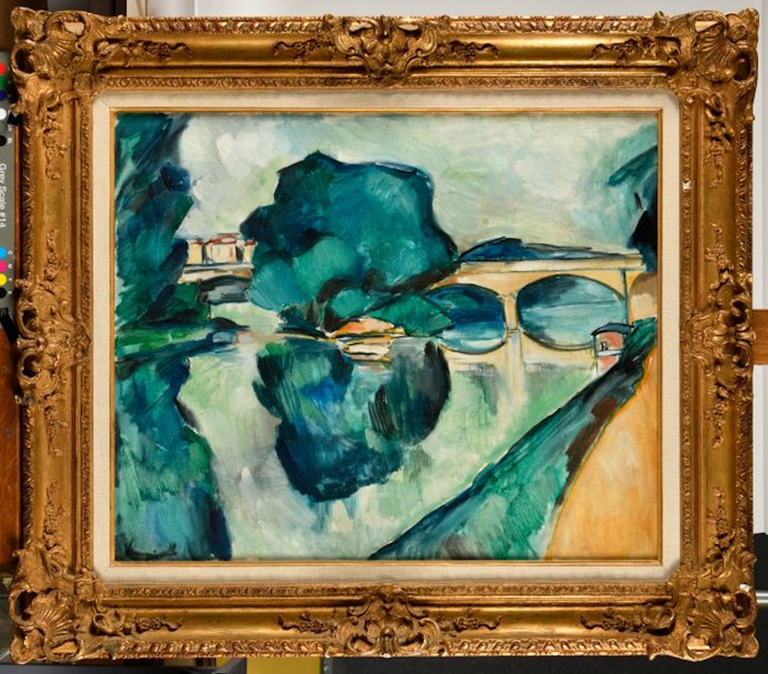 La Seine à Chatou by Maurice de Vlaminck