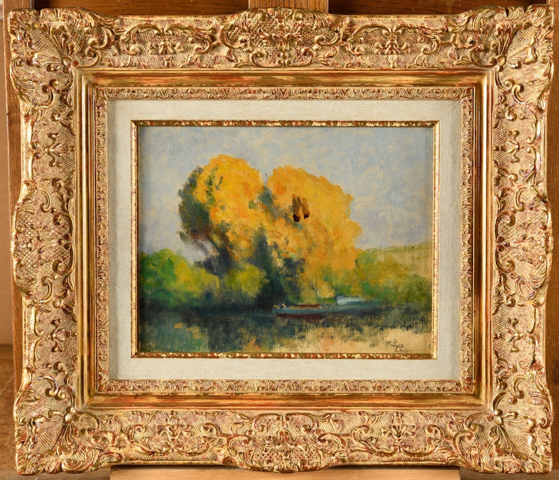 Landscape, Rolleboise by Maximilien Luce