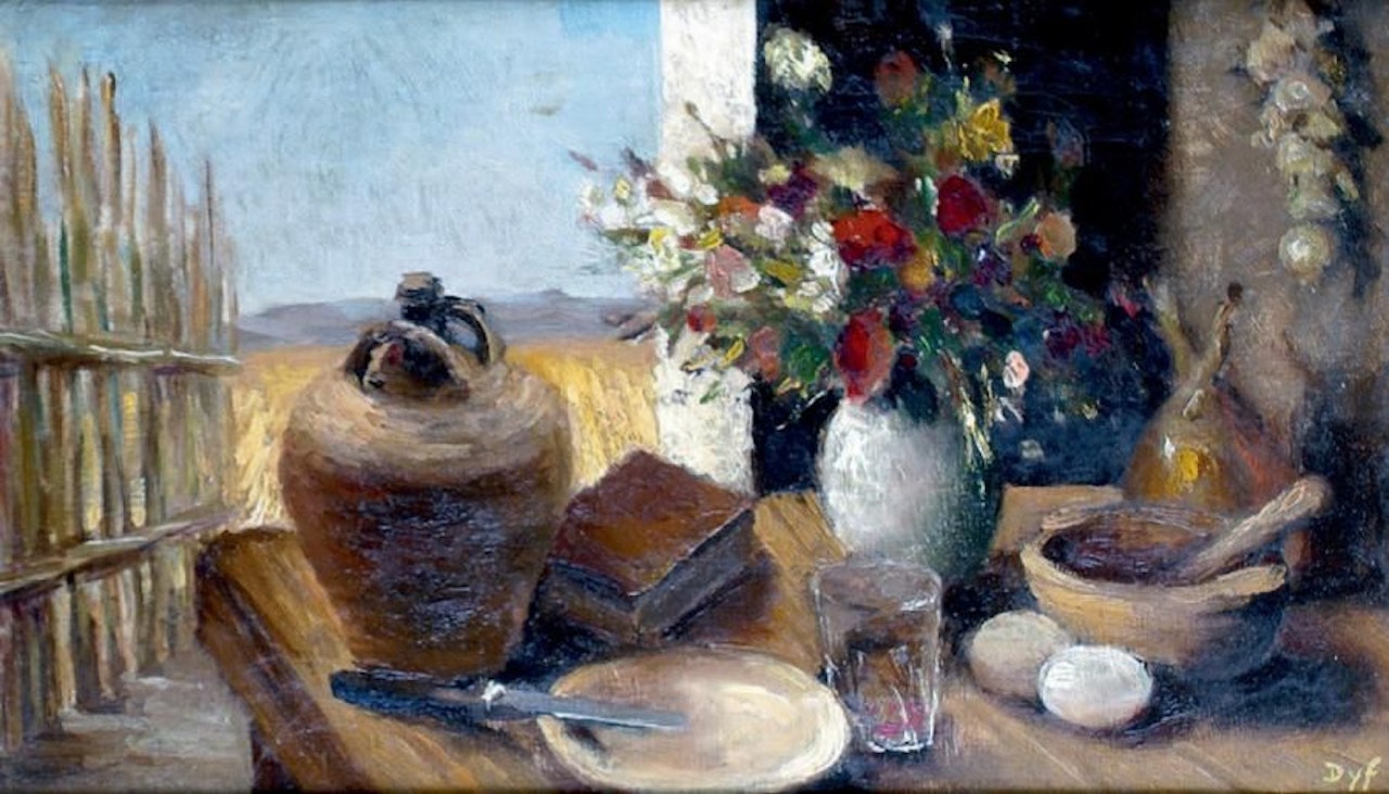 KITCHEN CORNER IN PROVENCE by Marcel Dyf