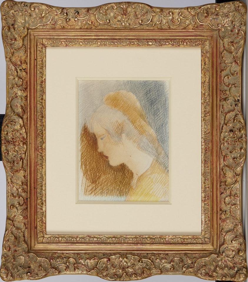Jeune fille au foulard by Marie Laurencin