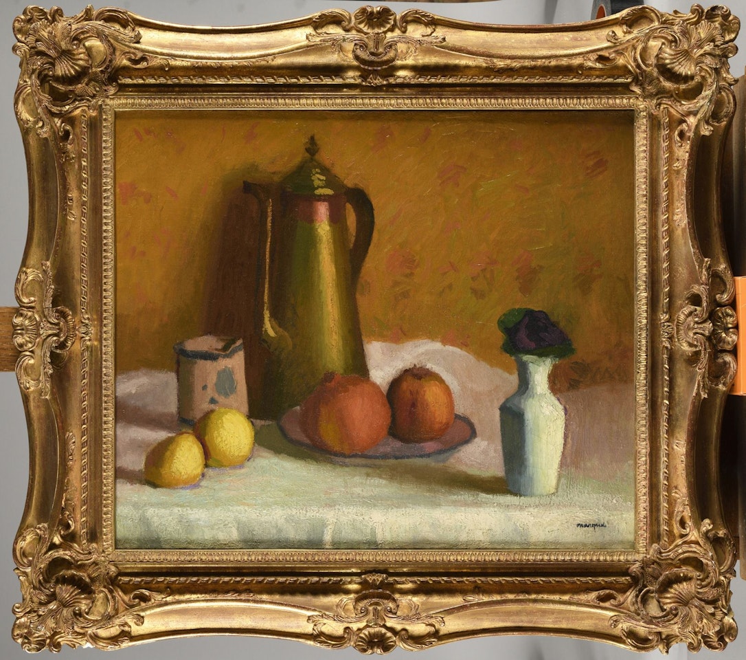 Still life with a bunch of violets by Albert Marquet