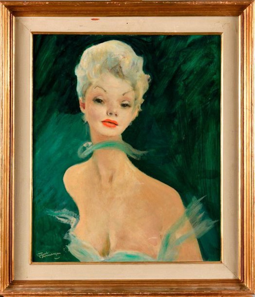 Portrait of Madame B. by Jean Gabriel Domergue