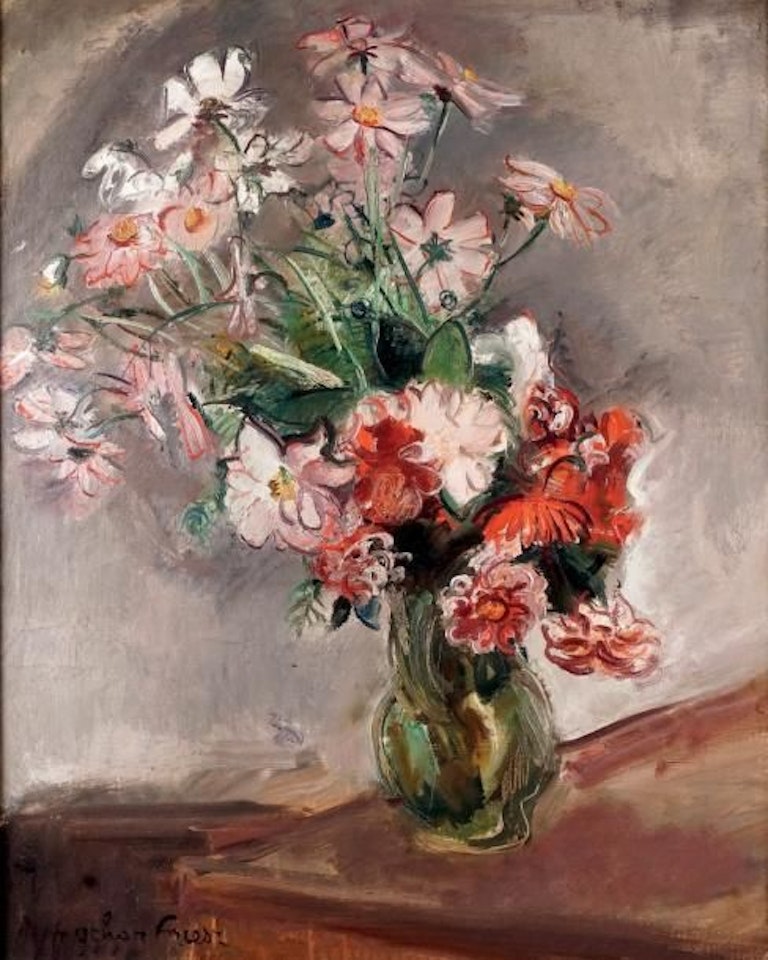 LARGE VASE OF FIELD FLOWERS by Othon Friesz